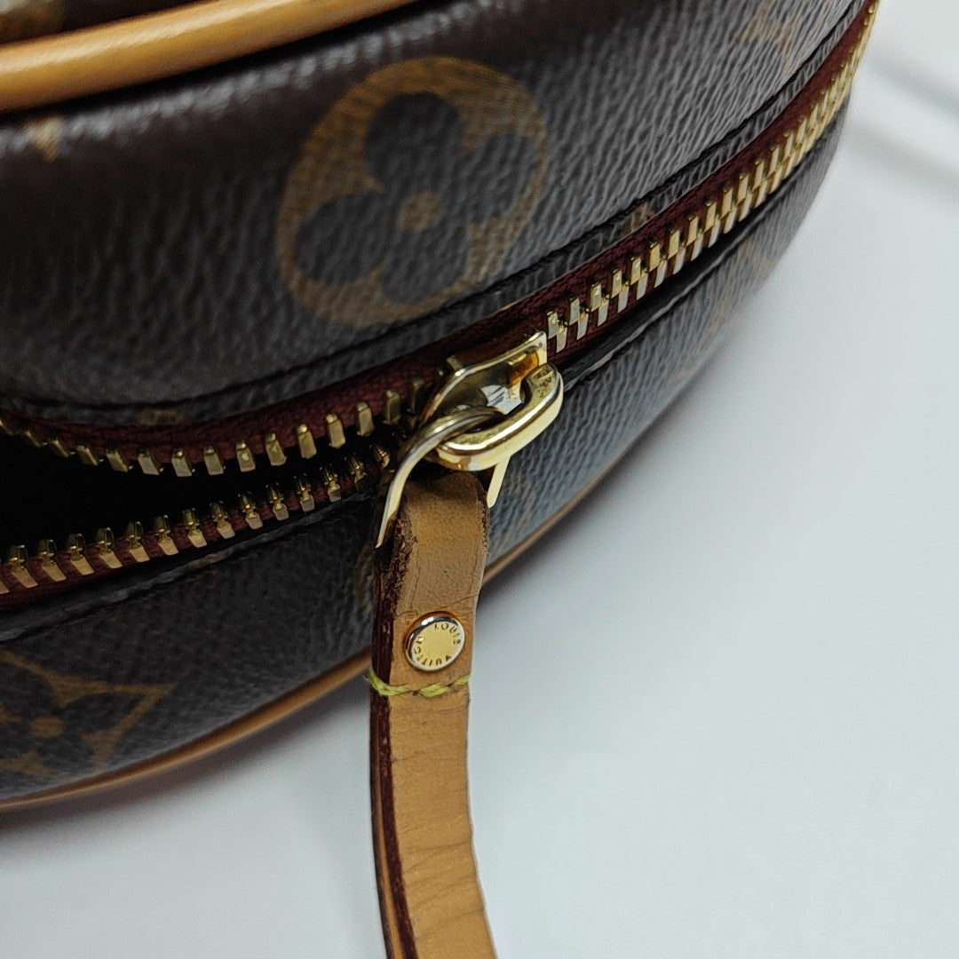 BOITE CHAPEAU MM Monogram Coated Canvas Brown