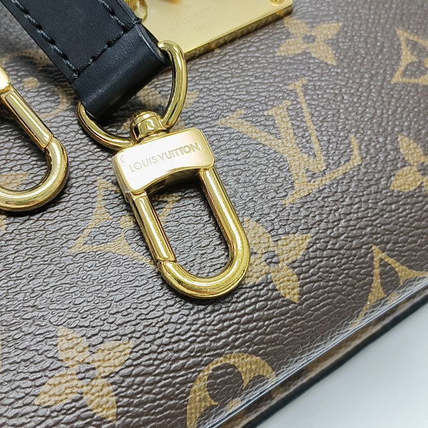 TWINNY Monogram Coated Canvas Brown