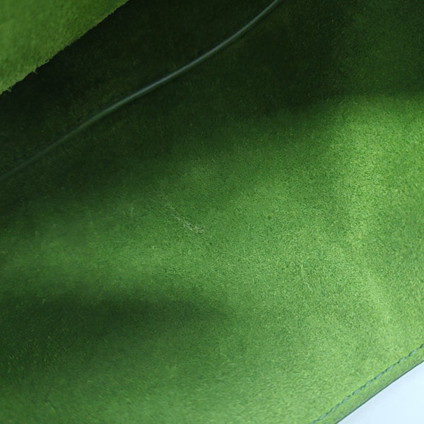 Calfskin Bucket Bag Green