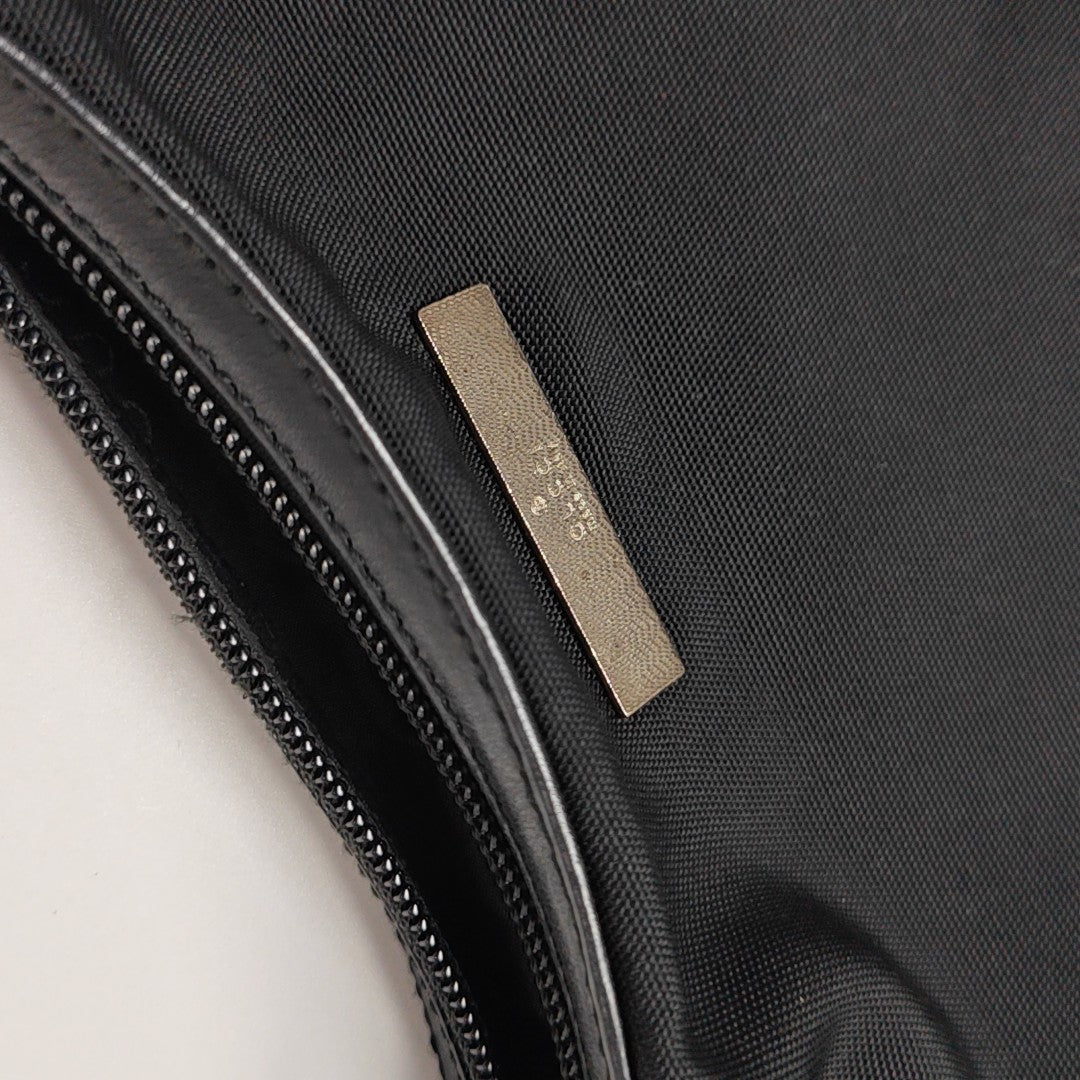 Canvas Shoulder Bag Black