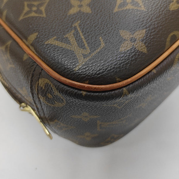 DEAUVILLE Monogram Coated Canvas Brown