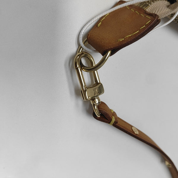 LV × TM ACCESSOIRES Monogram Coated Canvas White