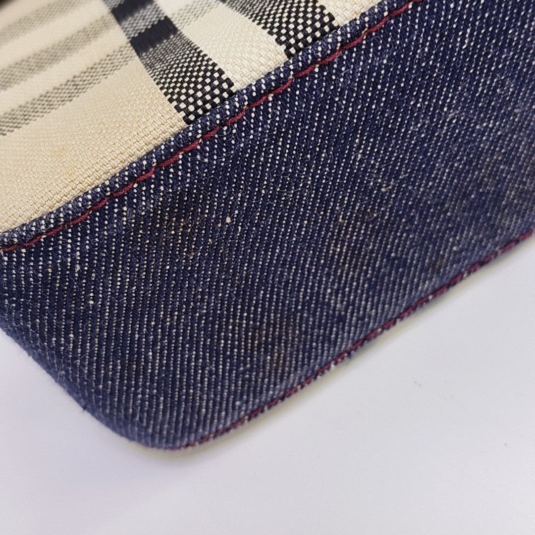 Canvas Top Handle Bag Beige