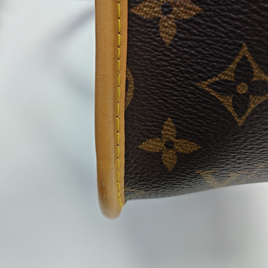 DIANE Monogram Coated Canvas Brown