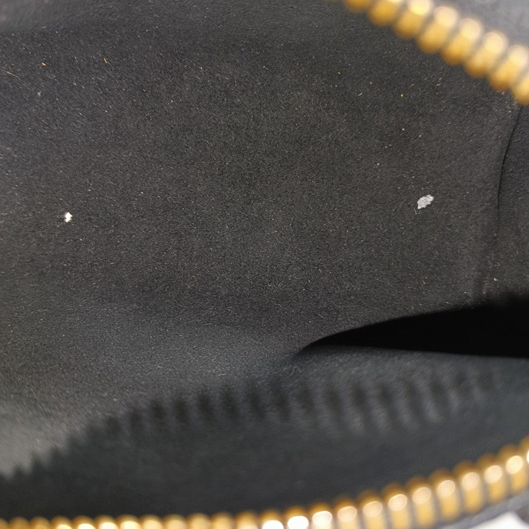 SPEEDY Nano Monogram Calfskin Black