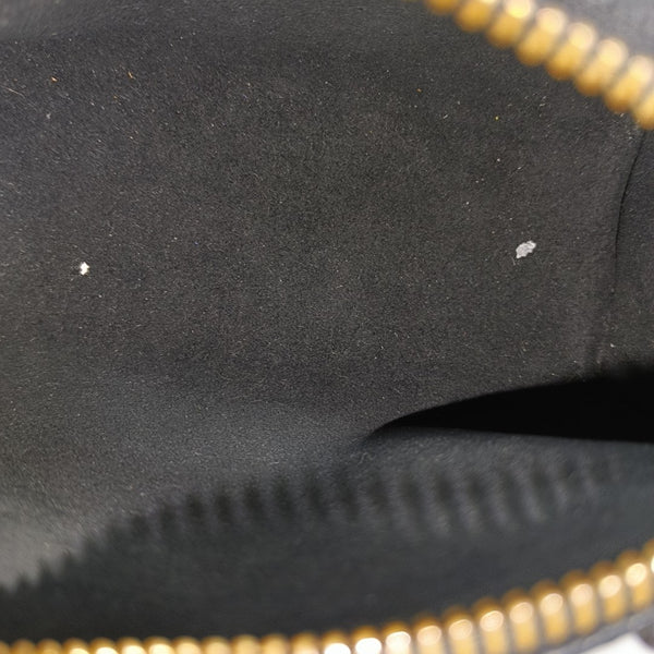 SPEEDY Nano Monogram Calfskin Black