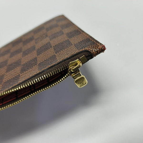 NEVERFULL GM Damier Ebene Coated Canvas Brown