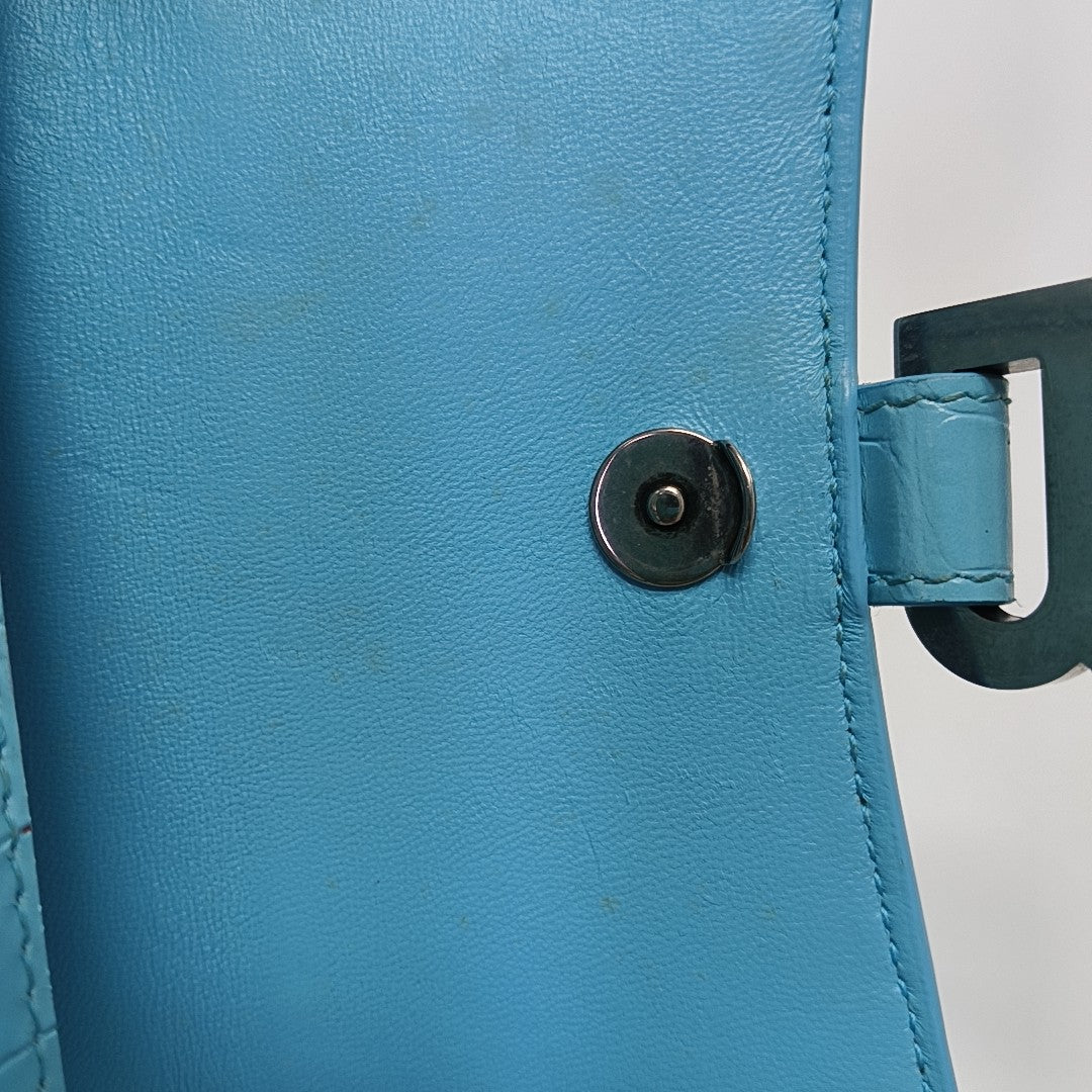 Hourglass XS Calfskin Blue