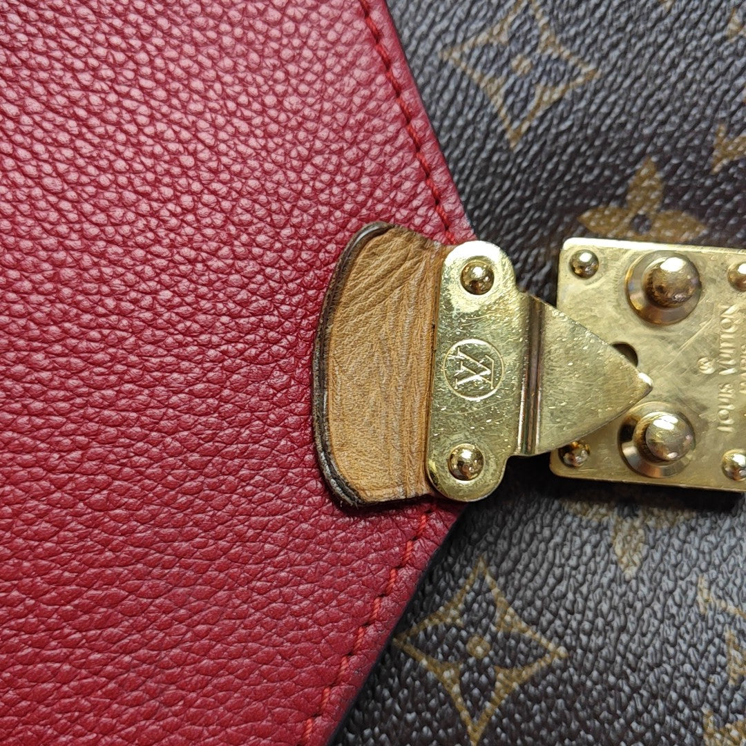 PALLAS BB Monogram Coated Canvas Brown