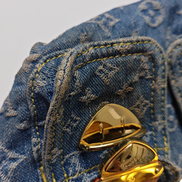 SAC AD Monogram Denim Blue