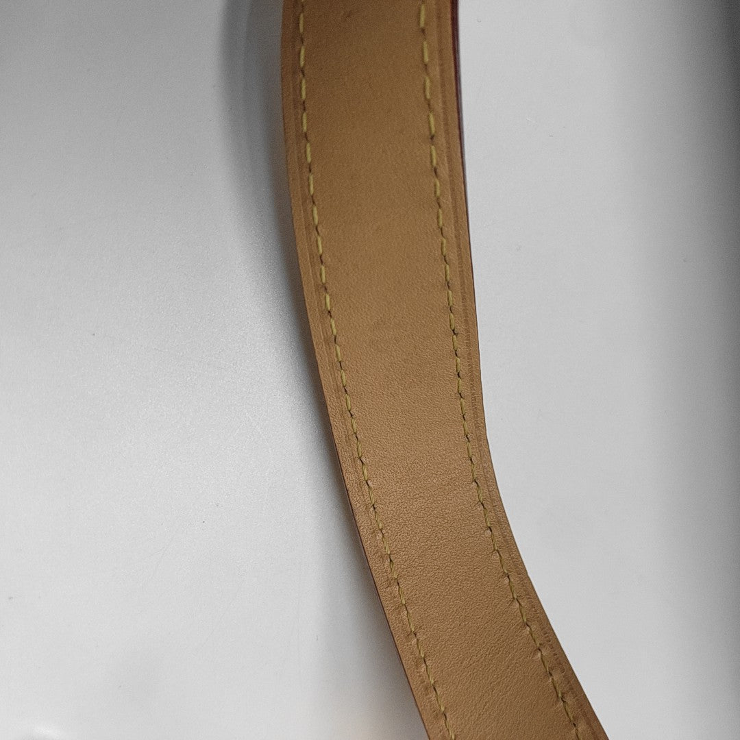 ALL IN BB Monogram Coated Canvas Brown