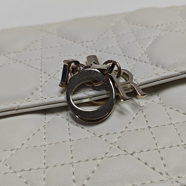 My Dior Mini Cannage Lambskin White