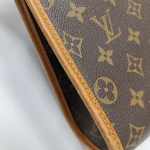 BEL AIR Monogram Coated Canvas Brown