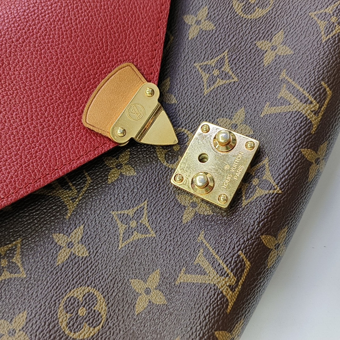 PALLAS BB Monogram Coated Canvas Brown