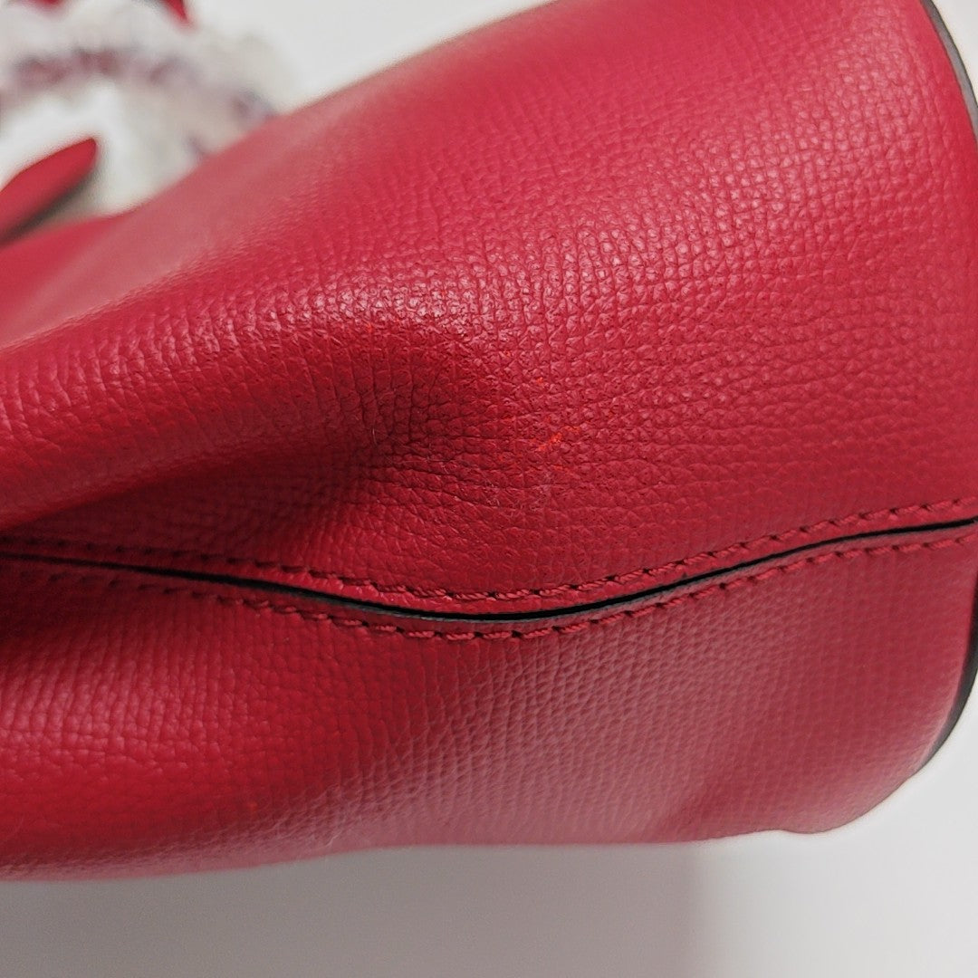 Lorne Calfskin Red