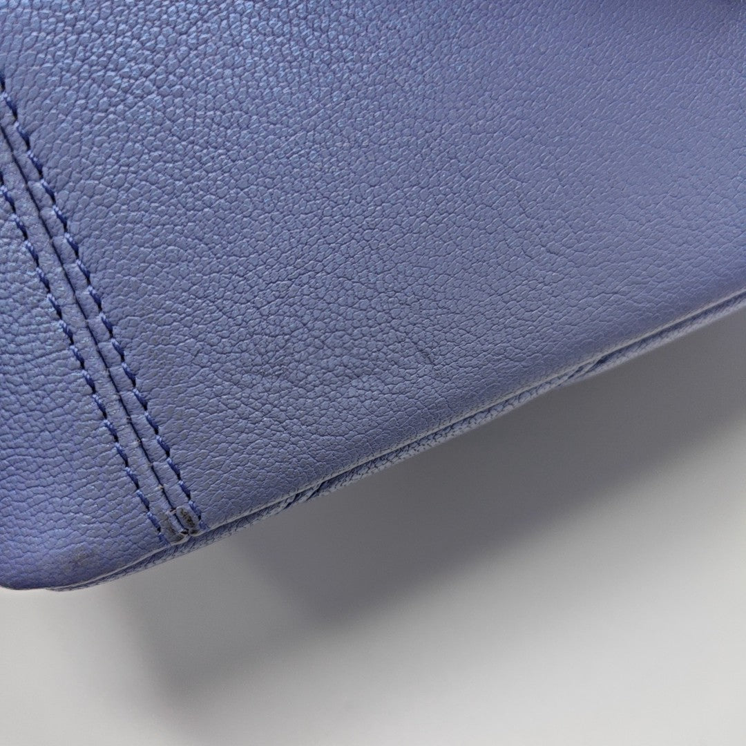 SERPENTI CABOCHON Small Quilted Lambskin Blue