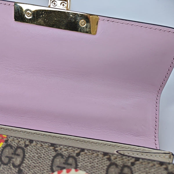 Padlock Small Monogram Coated Canvas Multicolor
