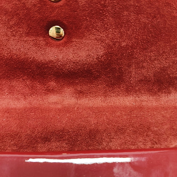 Authenticated pre-owned  Sylvie 1969 Mini Patent Leather Red - Shoulder Bag at Looply