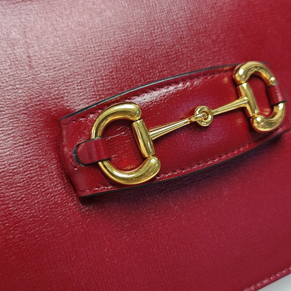 Horsebit 1955 Medium Calfskin Red