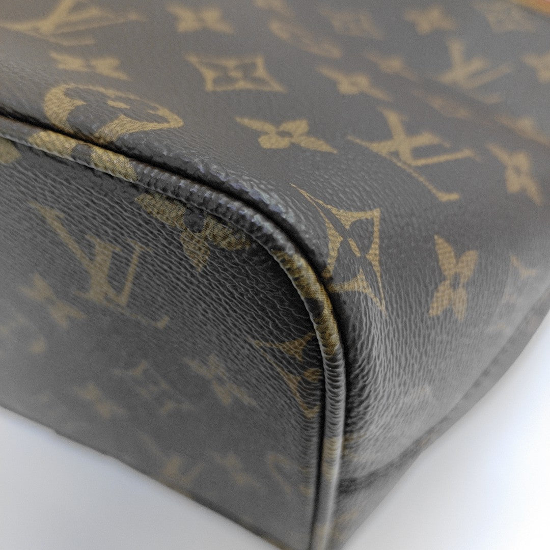 ALL IN Monogram Coated Canvas Brown