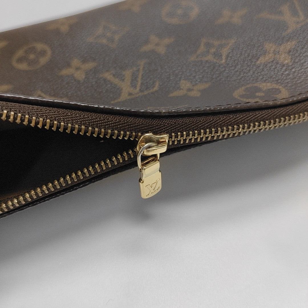 EVA Monogram Coated Canvas Brown
