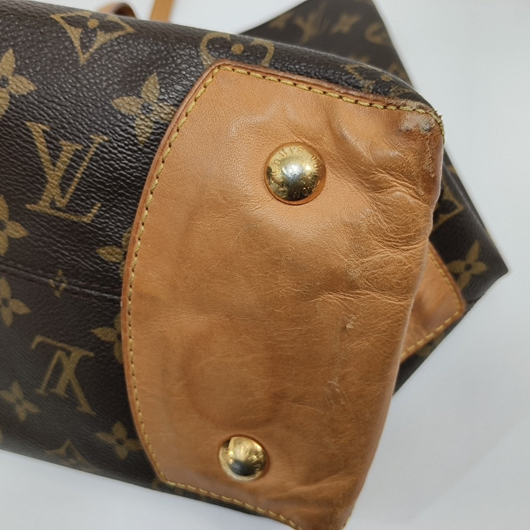 WILSHIRE GM Monogram Coated Canvas Brown