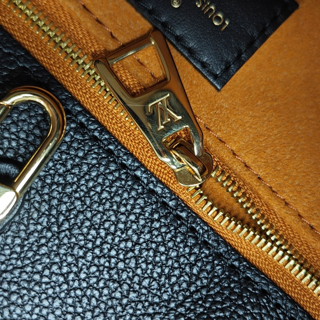 ONTHEGO MM Monogram Calfskin Black