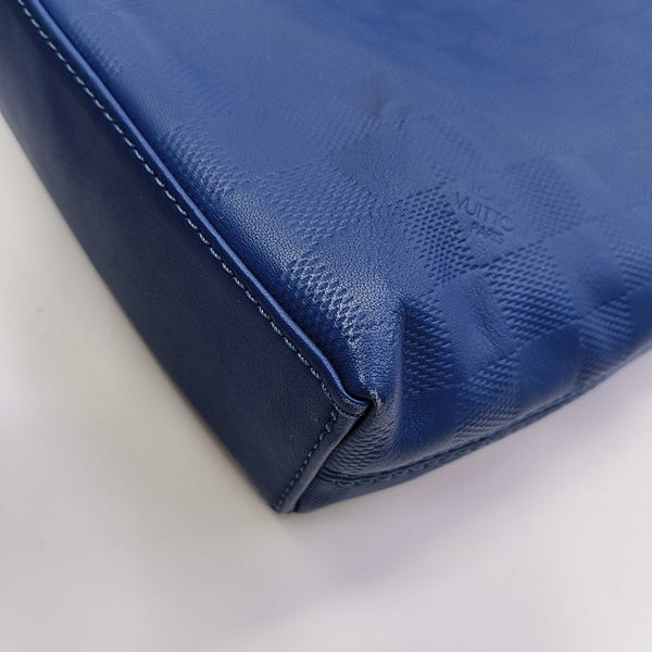 PORTE-DOCUMENTS Damier Calfskin Blue