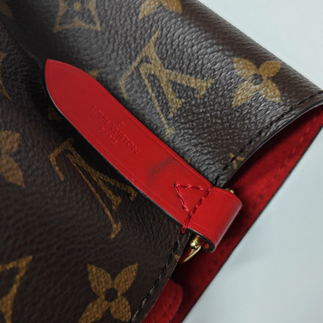 NÉONOÉ MM Monogram Coated Canvas Brown