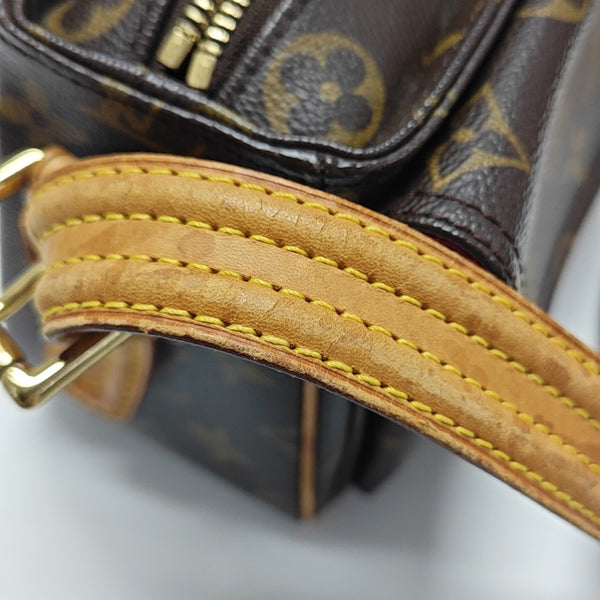 VIVA CITE Monogram Coated Canvas Brown