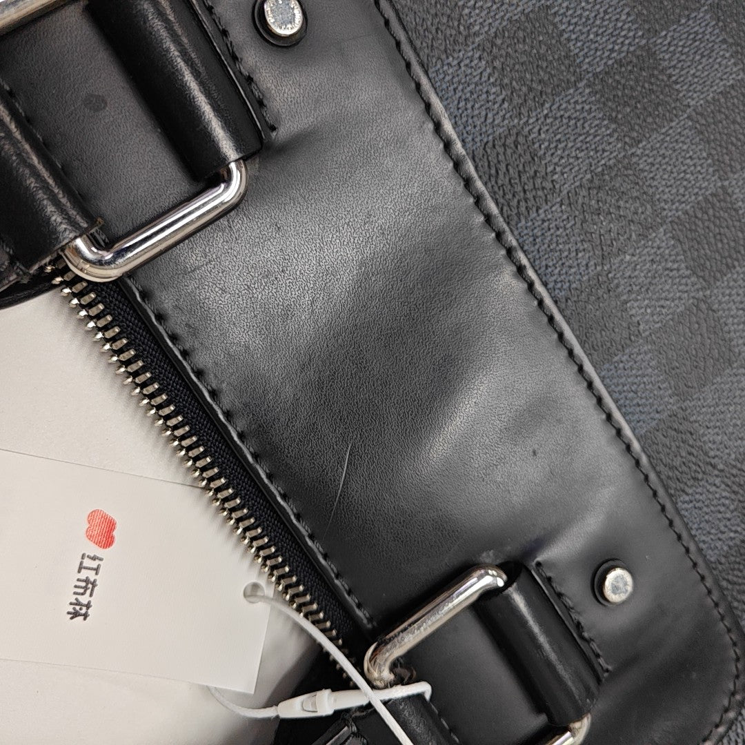 JOUR Damier Coated Canvas Blue