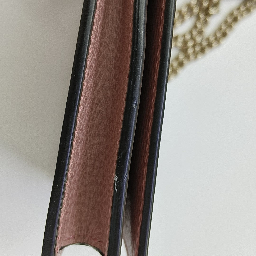 GG Marmont Super Mini Calfskin Pink