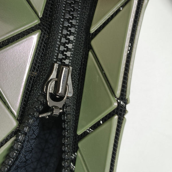 Special Material Shoulder Bag Green