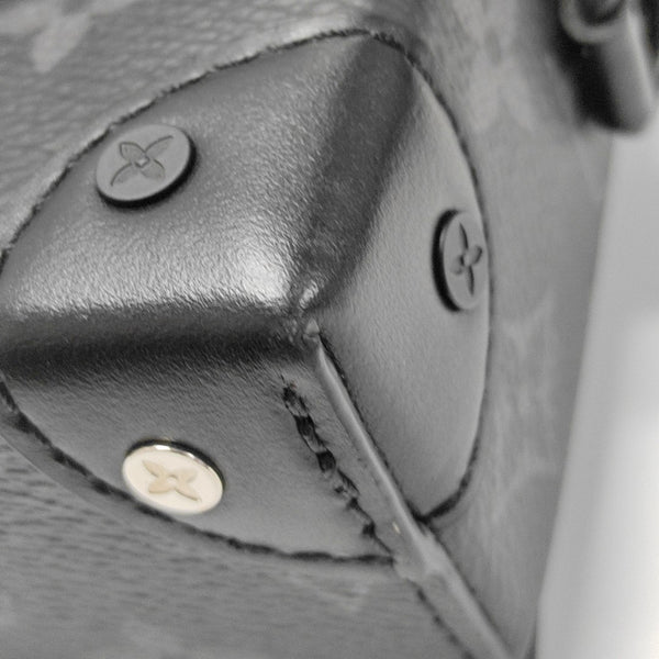 STEAMER Mini Monogram Coated Canvas Black