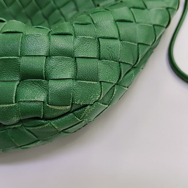 Lambskin Shoulder Bag Green