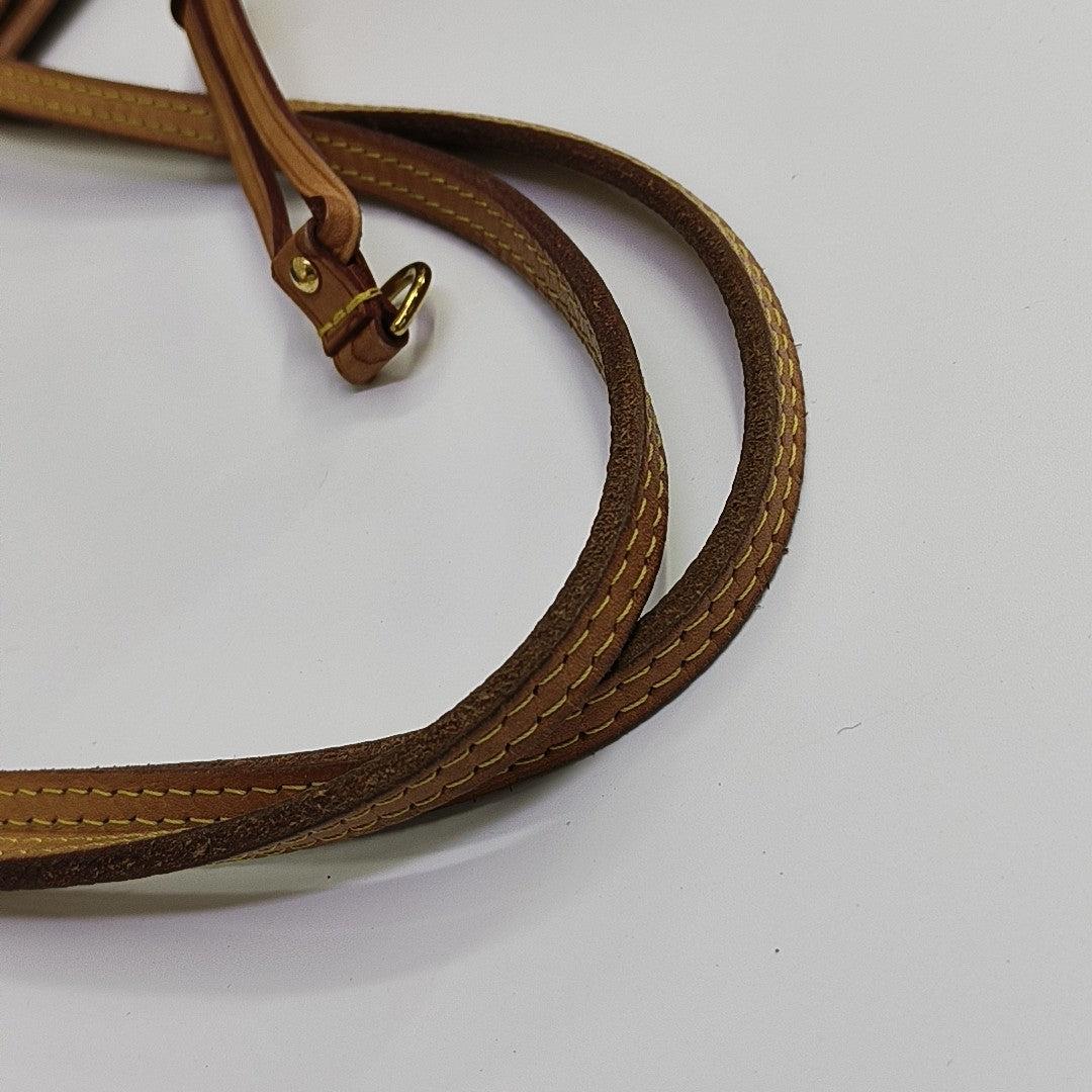 NEVERFULL MM Monogram Coated Canvas Brown