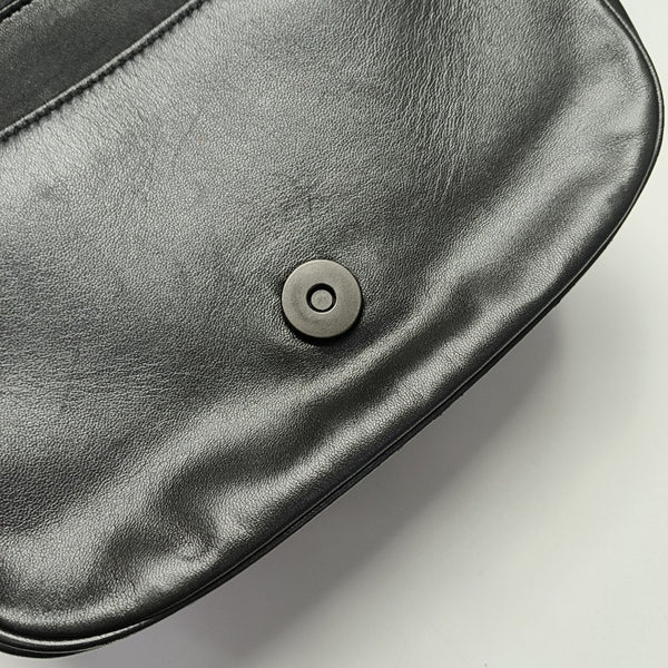 Lambskin Shoulder Bag Gray