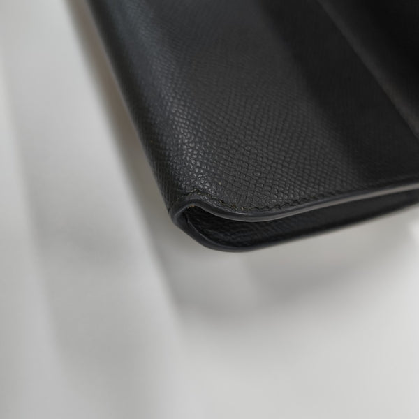 Sharp Calfskin Black