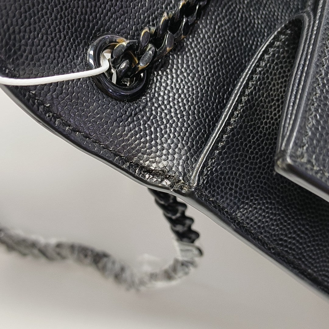 KATE Medium Calfskin Black