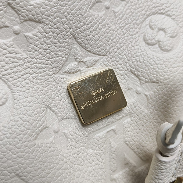 NOÉ Mini Monogram Calfskin Beige