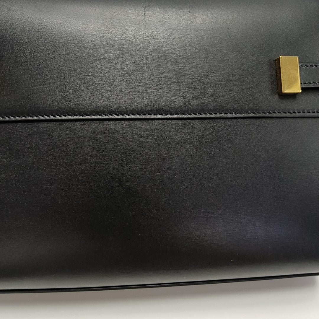 MANHATTAN Small Calfskin Black