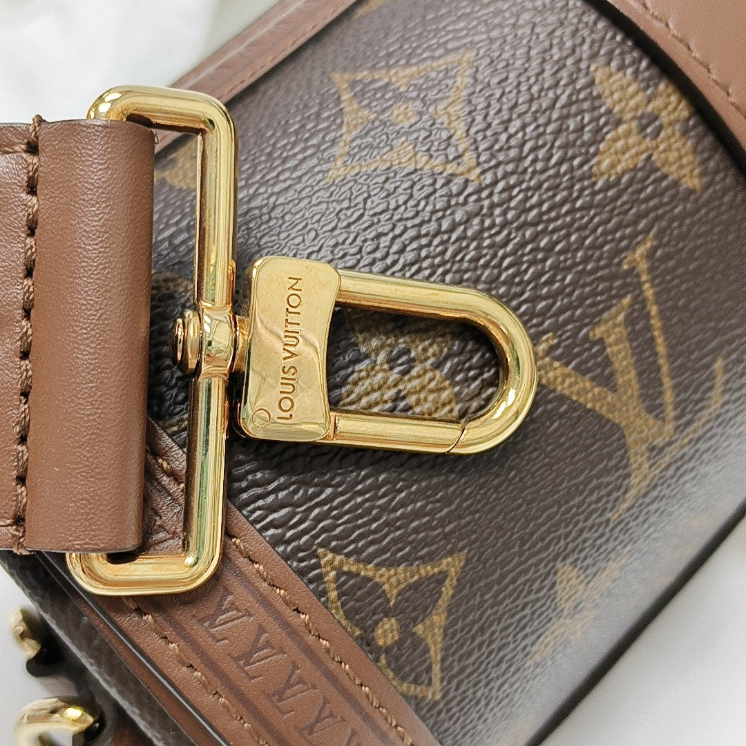 PAPILLON 19 Monogram Coated Canvas Brown