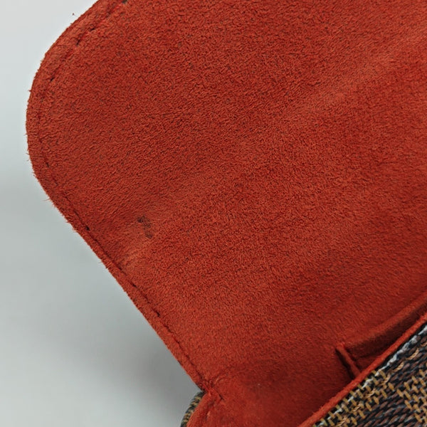 RECOLETA Damier Ebene Coated Canvas Brown