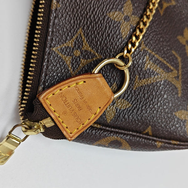 ACCESSOIRES Mini Monogram Coated Canvas Brown