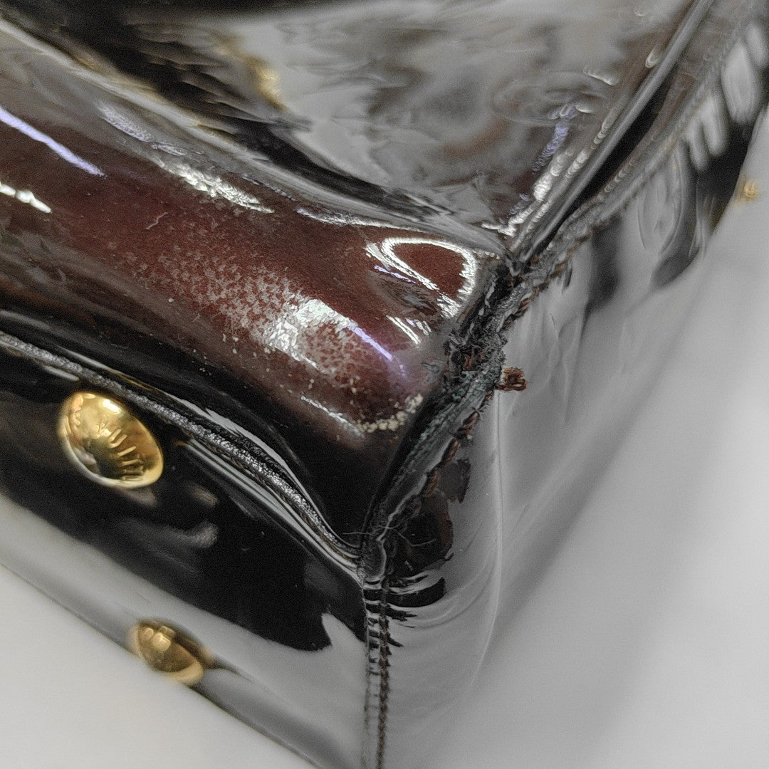 MELROSE AVENUE Patent Leather Red
