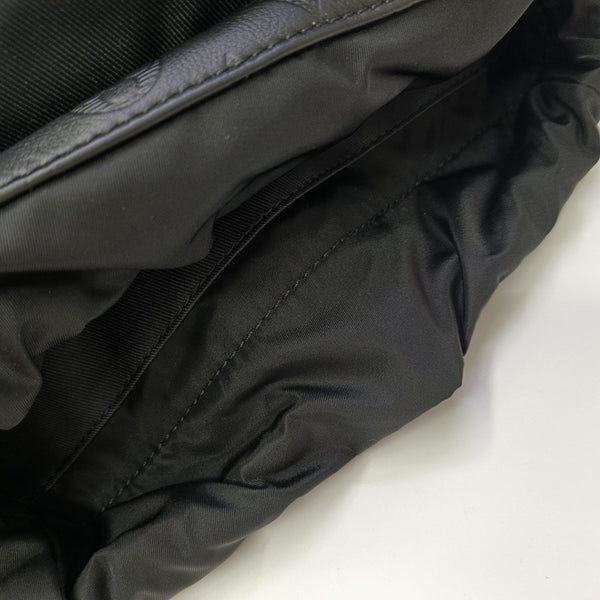 Monogram Calfskin Backpack Black