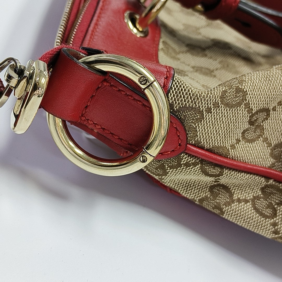 Monogram Canvas Tote Bag Beige