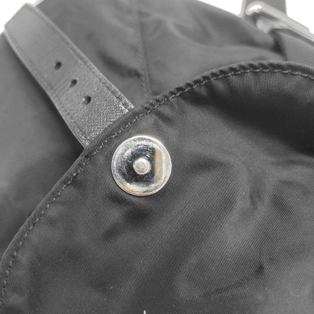Nylon Backpack Black