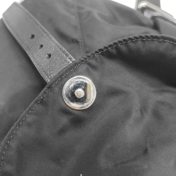 Nylon Backpack Black