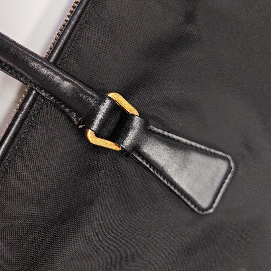 Nylon Tote Bag Black